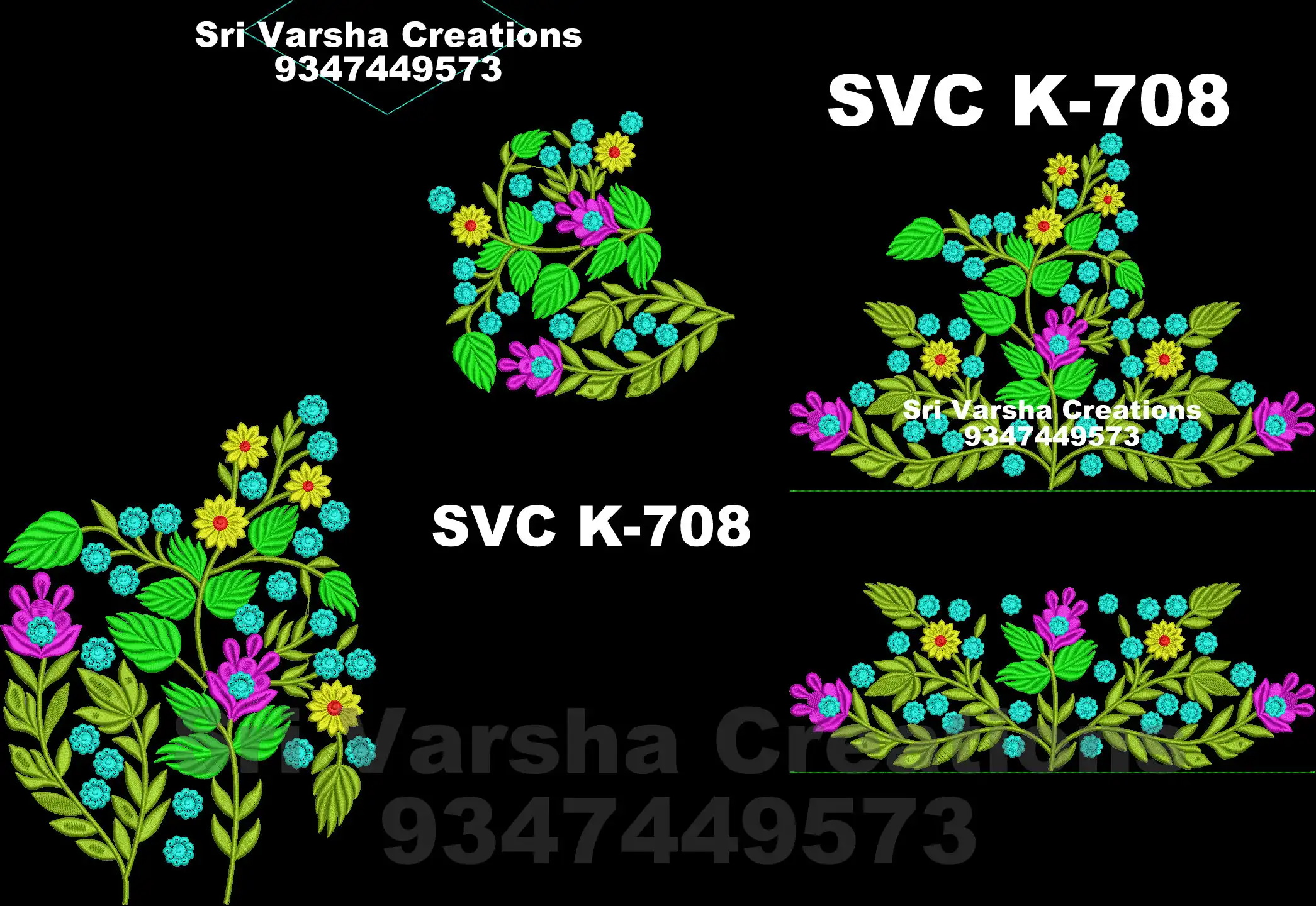 Sri Varsha Creations | Premium Computer Embroidery Designs at ...